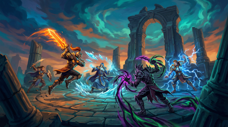 网红主播游戏视频团战解说